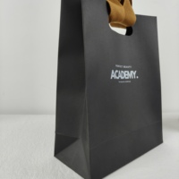 Sacs en papier blancs de luxe imprimés sur mesure avec ruban et poignées longues, sérigraphie, recyclables - Vente en gros pour cadeaux et artisanat