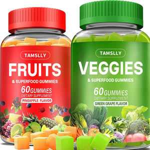 Gomitas de Superalimentos Vegetales OEM para Adultos - Alimento Saludable de Grado Alimenticio, Sabor Personalizado, Bienestar General, Suplemento de Vitaminas y Minerales para Recién Nacidos - Product Image 1