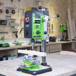 Mini <span class=keywords><strong>Taladro</strong></span> <span class=keywords><strong>de</strong></span> <span class=keywords><strong>Banco</strong></span> <span class=keywords><strong>de</strong></span> 800W, Capacidad <span class=keywords><strong>de</strong></span> Perforación <span class=keywords><strong>de</strong></span> 13mm, Pantalla LCD, Guía Láser, Luz LED, Motor <span class=keywords><strong>de</strong></span> 2 Velocidades Variables, Caja <span class=keywords><strong>de</strong></span> Engranajes - Product Image 4