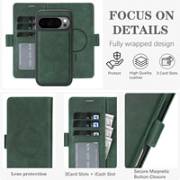 Coque de téléphone magnétique 2-en-1 premium en TPU compatible Google 11 Pro avec chargement sans fil et design épuré