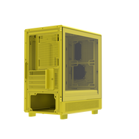 ALSEYE Computer Case RAMS 2.0(Yellow) M-ATX Yellow Color PC Case Gaming Case