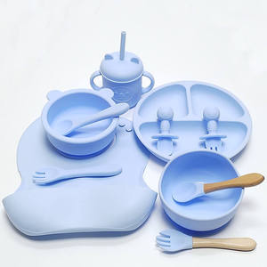 Novedades en <span class=keywords><strong>Productos</strong></span> para Bebés Más Vendidos Plato con Ventosa para Niños con Diseño de Oso Tazón Vaso Antiderrames para Niños Pequeños Proveedores Verificados para Set de Alimentación para Bebés - Product Image 4