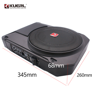 Subwoofer de voiture ultra-plat 12V de 10 pouces, nouvelle conception, 800W, amplificateur de puissance élevé, pour installation sous le siège, vente en gros - Product Image 2
