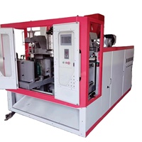 Machine de moulage par soufflage de haute qualité Machine de moulage par extrusion-soufflage à double station à grande vitesse Machine de soufflage de bouteilles d'eau en plastique