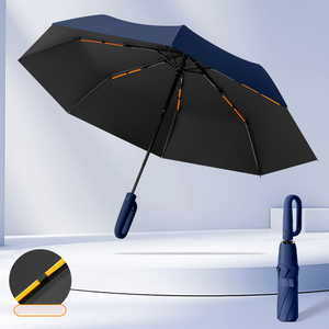 Paraguas de viaje compacto ultraligero con apertura automática personalizable, costillas de 8K, diseño moderno con defensa UV para hombres y mujeres - Product Image 6