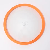 Couvercles universels multi-tailles en verre trempé et silicone pour casseroles, poêles et sauteuses - Écologiques et résistants au four