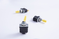 Interruptor de Palanca Impermeable TOOWEI 10A 15A Encendido/Apagado IP68 de Latón Amarillo con Bloqueo para AWP