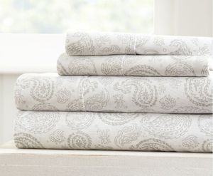 Parure de lit style moderne avec drap housse, ensemble de literie en coton, vente en gros, style américain - Product Image 4