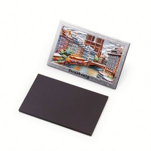 Imán Personalizado 2024 de la Riviera Francesa, Recuerdo de Aluminio para Refrigerador - Product Image 3