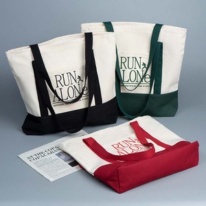 Lettre personnalisée impression Logo Sac à bandoulière en toile Sac fourre-tout en toile de coton élégant écologique <span class=keywords><strong>avec</strong></span> une <span class=keywords><strong>poche</strong></span> externe - Product Image 3