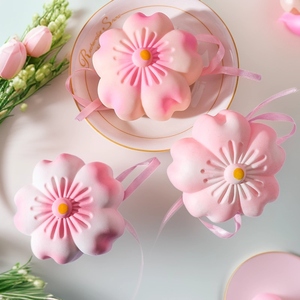 Juguete Sensorial Antiestrés de Flor de Cerezo de Subida Lenta, Juguete Blandito de TPR con Forma de Flor, Regalo Kawaii - Product Image 2