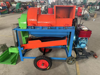 Petite machine à décortiquer les grains, batteuse de sorgho, riz, millet, soja, décortiqueuse de blé à usage domestique avec un taux de perte net de 99 % pour le maïs