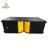 Enceintes Line Array Ensemble audio Système de sonorisation Haut-parleurs de grande scène Performance extérieure utilisée Caisson de basses de 18 pouces Haut-parleurs professionnels