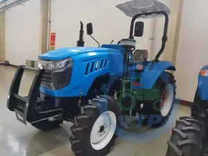 Mini Tractor agrícola multifuncional, 754TB, motor de entrenamiento de cilindro, potente, 75HP, 4WD