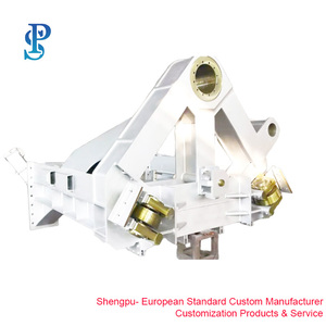 Manchon coulissant en acier au carbone, pièces métallurgiques certifiées ISO pour usine sidérurgique, composants industriels de métallurgie et de fusion - Product Image 2