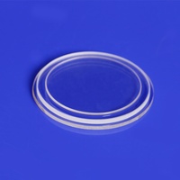 Plaquette de verre optique en quartz transparent givré de haute pureté, carrée, pour observation, résistante aux hautes températures, pour soudage et découpe