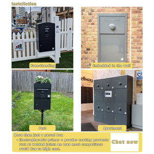 JDY-buzón de <span class=keywords><strong>correos</strong></span> de pared para uso en exteriores, dispositivo de cierre inteligente Digital, impermeable, con aplicación moderna, para uso residencial - Product Image 6