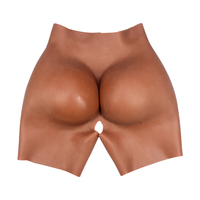 Pantalones Sexy de Silicona con Glúteos Artificiales para Mujer, Ropa Interior con Almohadillas Suaves de Silicona para Realce de Glúteos y Caderas