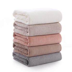 Organic Eco-Friendly Hypoallergenic Solid Color <b>Bath</b> <b>Towel</b> <b>Set</b> for Adults-Soft Durable Skin-Friendly Quick-Dry 100% Polyester - Product Image 1