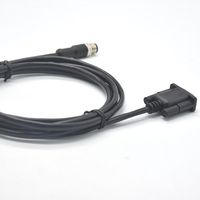 Câble M12 3, 4, 5, 8, 12 broches, M12 vers J1939 RJ45 RS232 USB DB9, connecteur mâle/femelle, câble Ethernet