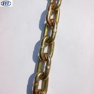 G70 5/16 "ו 3/8" קרוון שרשרת 20ft מגולוון עם clevis לתפוס וו בשני הקצוות - Product Image 4