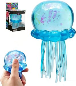 Juguetes de medusas Nee Doh para apretar, con bolas de azúcar de malta que son súper sólidas, ultra blandas y moldeables de subida lenta. - Product Image 2