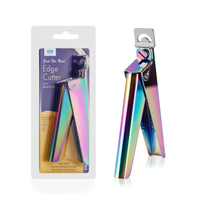 Outils professionnels d'art des ongles en forme de U en acier inoxydable ongles français artificiels faux ongles coupe-pointe tondeuse tondeuse manucure