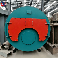 Chaudière à eau chaude industrielle pour l'hôtellerie, les hôpitaux, les usines, chauffage au gaz, au diesel, au fioul, haute efficacité, chaudière WNS