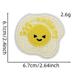 Patchs et étiquettes brodés à l'effigie d'animaux mignons pour sacs, vêtements et accessoires pour cheveux - Lot de 8 (Twill/Toile Adhésive) - Product Image 3