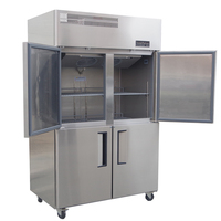 Réfrigérateur-Congélateur Industriel Américain Double Porte 2 Portes Pour Cuisine Professionnelle