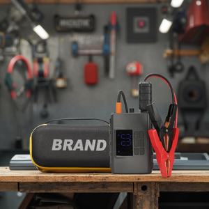 Оптовая продажа, автомобильное пусковое устройство <span class=keywords><strong>Al</strong></span> <span class=keywords><strong>JP16</strong></span> с воздушным компрессором 12 В San Hima для грузовиков, мотоциклов, 1000A, функция пикового тока, светодиодная подсветка - Product Image 5