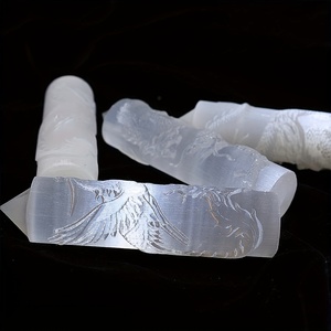 Dragon et Phénix en sélénite naturelle de haute qualité pour la guérison, en stock dans l'entrepôt américain, livraison en 3 jours - Product Image 3