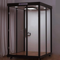 Cabine de réunion de bureau, isolation acoustique, studio de musique, cabine insonorisée de bureau, cabine de piano pour bureau et entrepôt