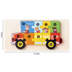 3D câu đố bằng gỗ khủng long ghép hình động vật Câu Đố giáo dục sớm màu phân loại học tập đồ chơi giáo dục cho trẻ mới biết đi Quà Tặng - Product Image 6