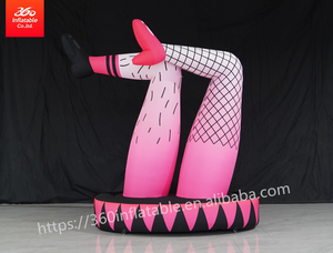 Jambe de fille gonflable géante personnalisée avec souffleur d'air intérieur - Product Image 2