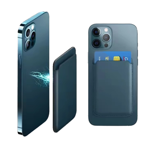 Cartera Magnética de Cuero Vegano con Soporte para Teléfono Móvil, Diseño Flexible, Portátil para Escritorio, Compatible con - Product Image 1