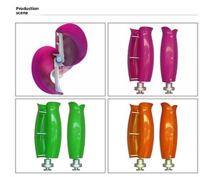 Aerogenerador Eólico de 600W Tipo Tulipán, 24V, con Arranque en Brisa Suave, Venta al Por Mayor - Product Image 6