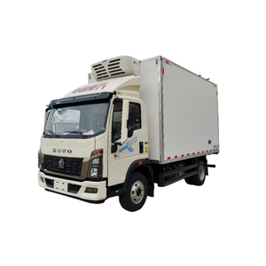 Camion frigorifique diesel Howo 4x2 à transmission manuelle, neuf, avec caisse congélateur -20°C, capacité de charge de 1 à 10 tonnes, prix abordables - Product Image 1
