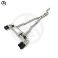 Système d'échappement résonné CSZ 540i pour BMW G30 G31 540i B58 3.0T Valvetronic Catback avec télécommande SS304