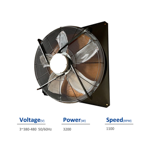 FN091-ZIQ.GL.V5P1 ZIEHL-ABEGG 180713 380-480V 50/60Hz 3.20KW 1100RPM เครื่องทำความเย็น AHU แกนพัดลมระบายความร้อน - Product Image 2