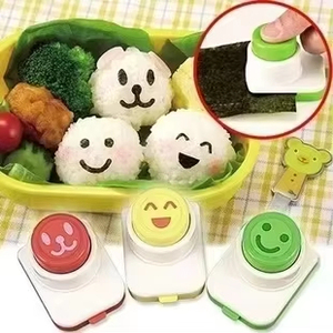Vente directe usine : Moule à Onigiri, Dispositif de gaufrage pour algues, Moule à <span class=keywords><strong>Sushi</strong></span>, Accessoires Bento, Moule à boulettes de riz, Outil DIY pour <span class=keywords><strong>Sushi</strong></span> - Product Image 2