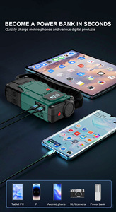 Démarreur de saut de voiture 2024 Offre Spéciale banque de puissance 8000mah démarreur de saut avec lumière de secours de compresseur d'air - Product Image 5