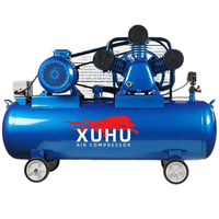 Compresseur d'air industriel haute pression 7,5 kW 10 CV 30 bars, entraînement par courroie, réservoir 230 L, lubrifié à l'huile