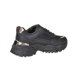 Zapatillas Deportivas para Mujer Laura Biagiotti 9213 Negras con Plataforma - Product Image 5