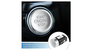 <span class=keywords><strong>Push</strong></span> <span class=keywords><strong>Button</strong></span> başlatma anahtarı No.5NG959839A motor çalıştırma durdurma anahtarı düğmesi Volkswagen Tiguan 2016-2024 için gümüş ton - Product Image 2