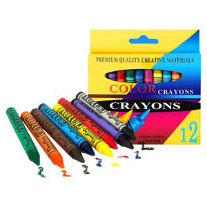 蜡笔套装24色定制包装无毒蜡笔完美儿童学校文具用品批发儿童蜡笔套装 - Product Image 5