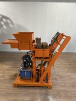 Machine Hydraulique Automatique à Briques de Terre Compressée pour Blocs de Terre Crue Eco Adobe Autobloquants