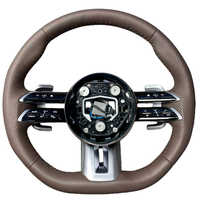 Volant Professionnel en Fibre de Carbone Véritable Design Libellule Adapté aux Mercedes-Benz AMG W204 W205 W212 W214 W215 CLA CLE
