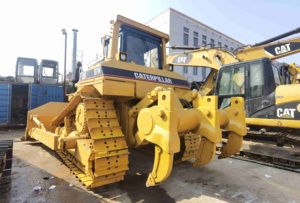 รถดันดินตีนตะขาบ Caterpillar D7H/D7G/D7R ปี 2016 มือสอง พร้อมเครื่องยนต์ CAT 3306 กำลัง 250 กิโลวัตต์ ความจุดันดิน 4 เมตร พร้อมวินซ์ ผลิตในญี่ปุ่น ขาย - Product Image 3