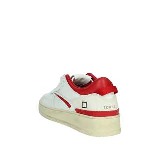 D.A.T.E. Zapatillas Deportivas para Mujer, Blancas y Rojas, Talla 37, Estilo para Caminar - Product Image 2